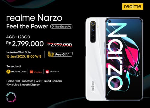 harga realme narzo