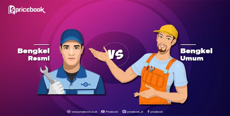 bengkel resmi vs bengkel umum