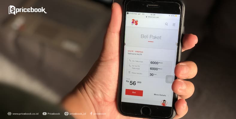 harga 4G VoLTE Telkomsel