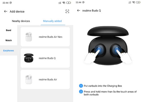 Cara Mengoneksikan realme Buds Q