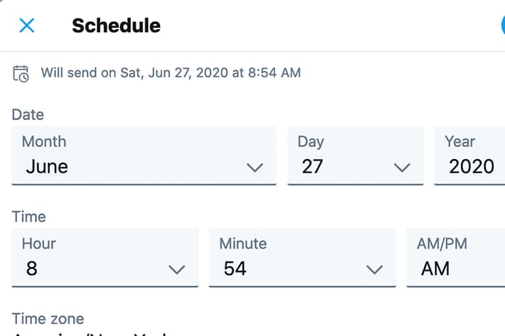 Cara Mengatur Jadwal Postingan Twitter