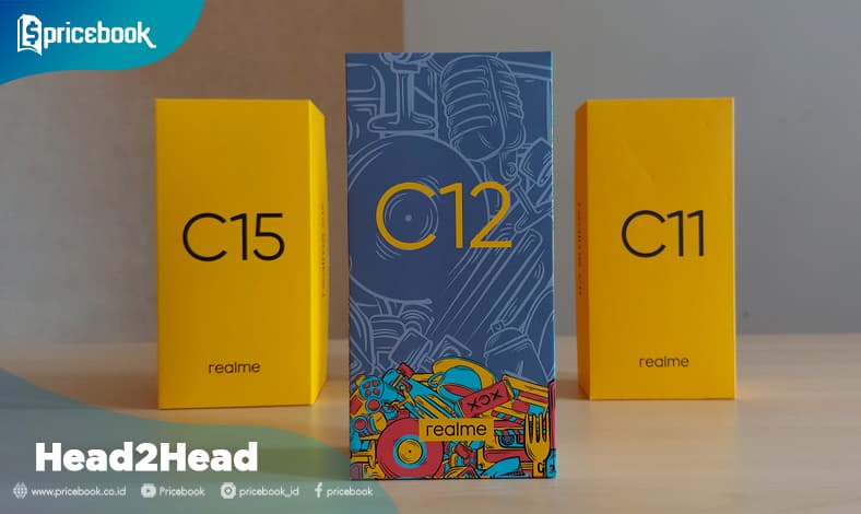 Perbedaan realme C11, C12 dan C15