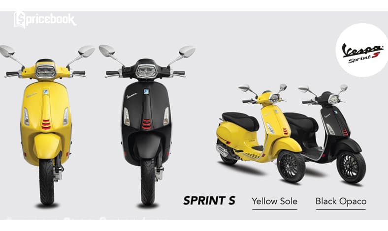 warna baru vespa sprint s