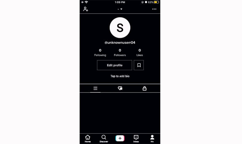 dark mode tiktok