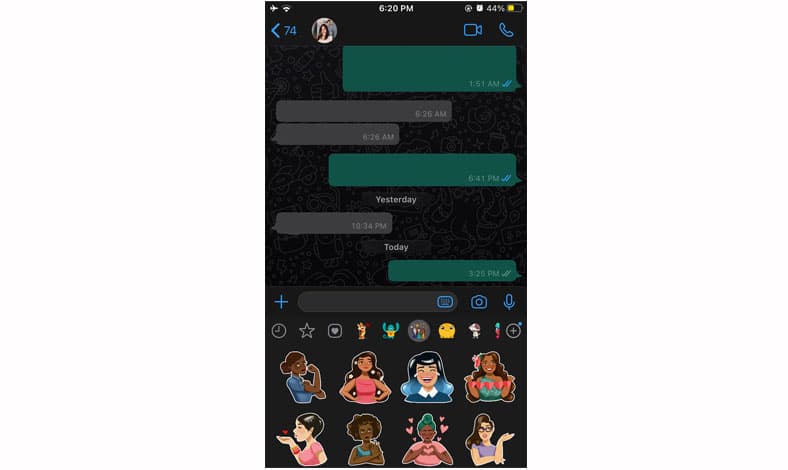 Cara Pakai Stiker Telegram di WhatsApp