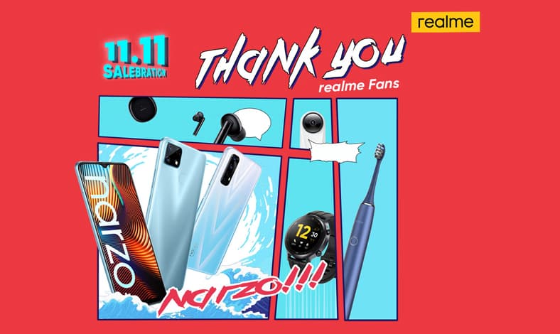 realme di 11.11 Salebration