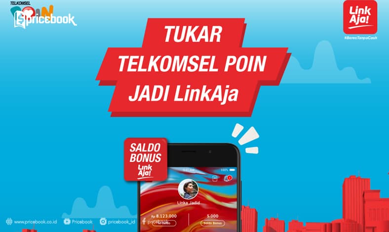 tukar telkomsel poin jadi saldo linkaja