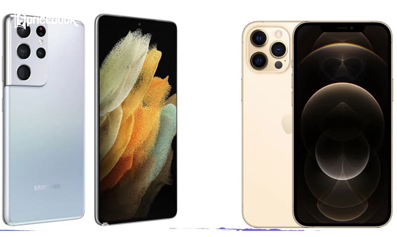 samsung galaxy s21 ultra vs iphone 12 pro max