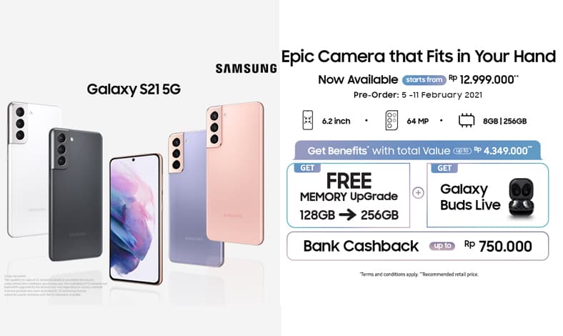 promo galaxy s21