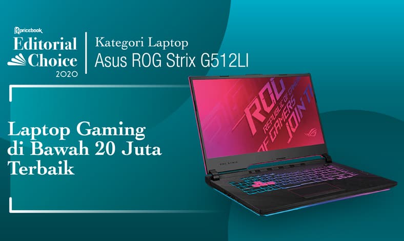 Laptop Gaming Dibawah 20 Juta Terbaik : ROG Strix G15 G512L