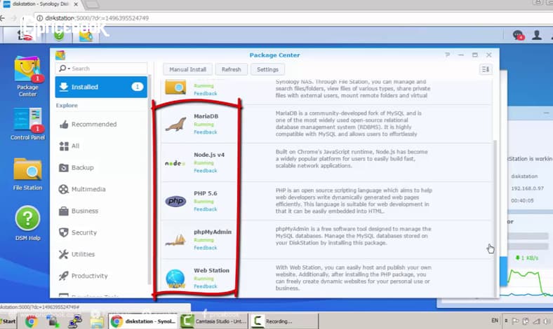 server web
