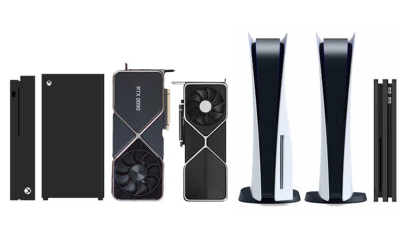 Nvidia RTX 3080 vs Microsoft Xbox Series X vs Sony PlayStation 5