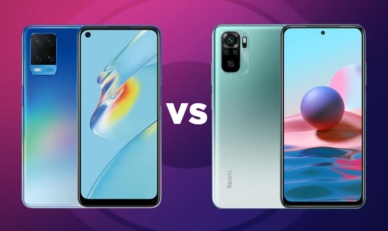 oppo a54 vs redmi note 10