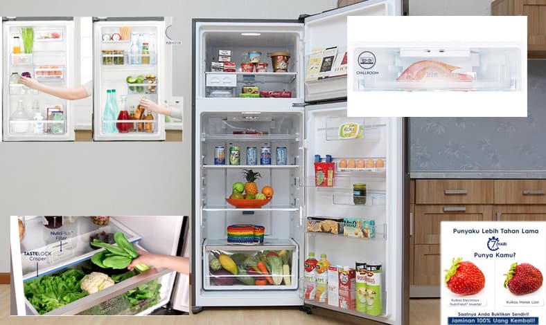 Kulkas Electrolux Terbaru Berteknologi TasteLockAuto dan TasteSeal
