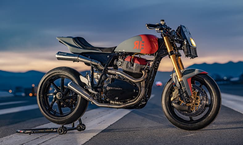 Rapid Continental GT 650 Racer by Crazy Garage
