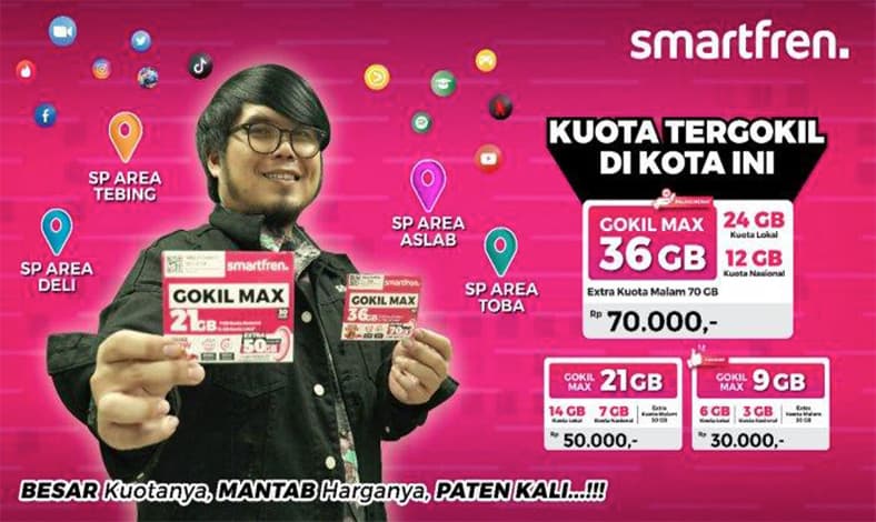 smartfren gokil max