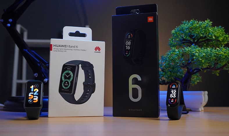 Huawei Band 6 VS Xiaomi Mi Band 6