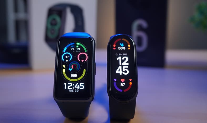 Huawei Band 6 VS Xiaomi Mi Band 6