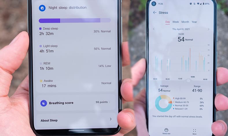 Huawei Band 6 VS Xiaomi Mi Band 6