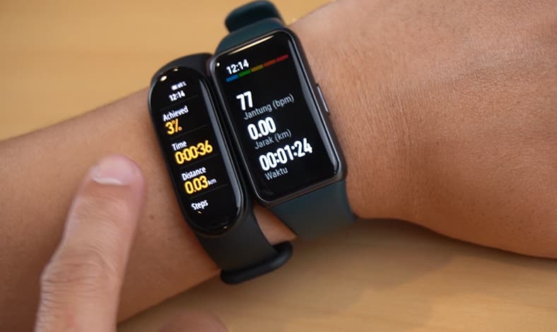 Huawei Band 6 VS Xiaomi Mi Band 6