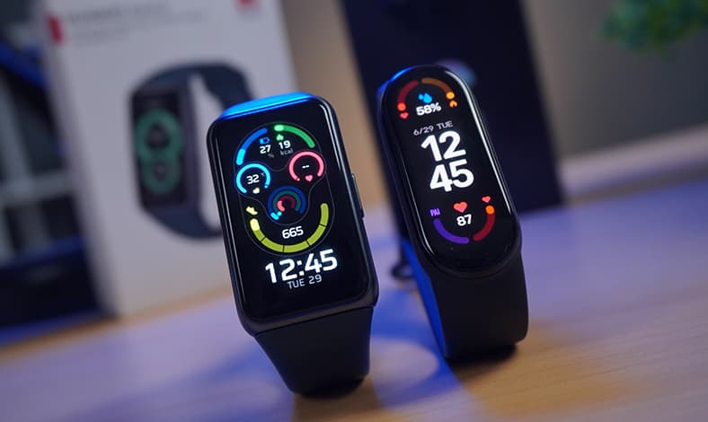 Huawei Band 6 VS Xiaomi Mi Band 6