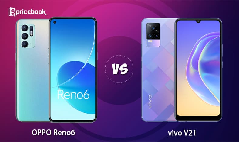 oppo reno6 vs vivo v21