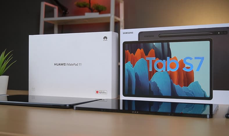 huawei matepad 11 vs samsung galaxy tab s7