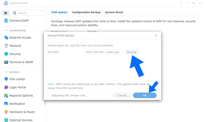 synology DSM 7.0 vs DSM 6.2