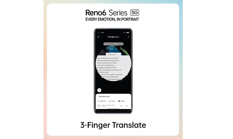 OPPO Reno6 Series 5G