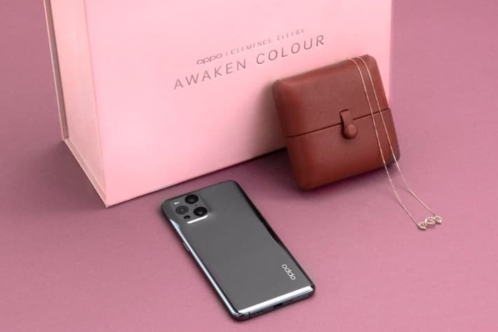 OPPO Bundling Find X3 Pro 5G dengan Kalung Clemence Ellery