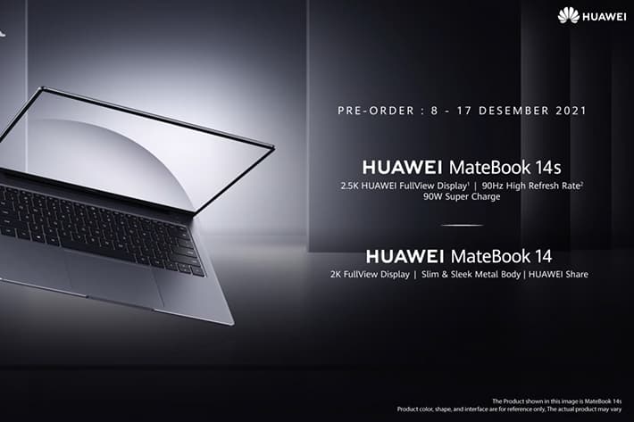 harga Huawei matebook 14s