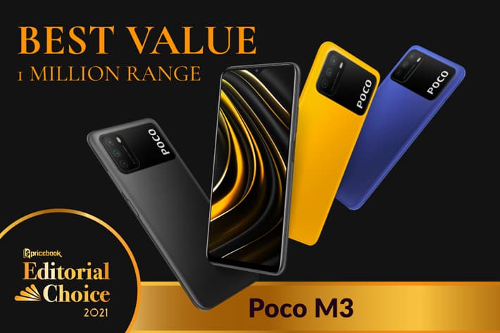 Best Value - 1 Jutaan Terbaik 2021 : POCO M3