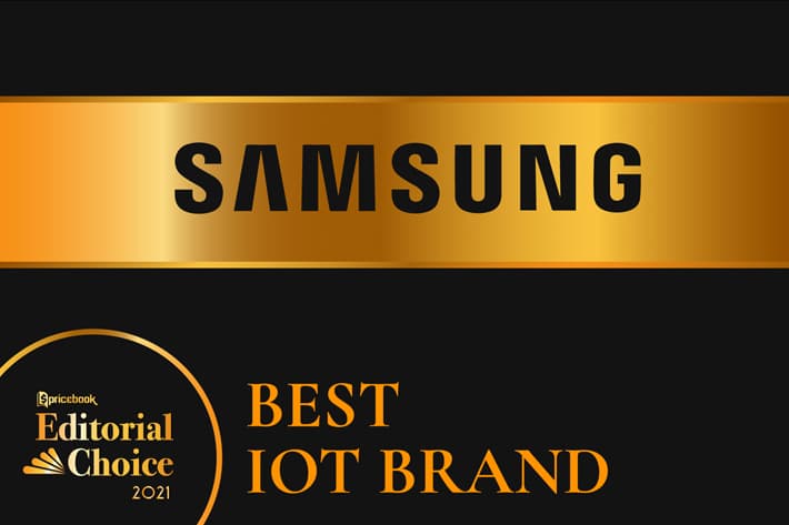 Best IoT Brand : Samsung