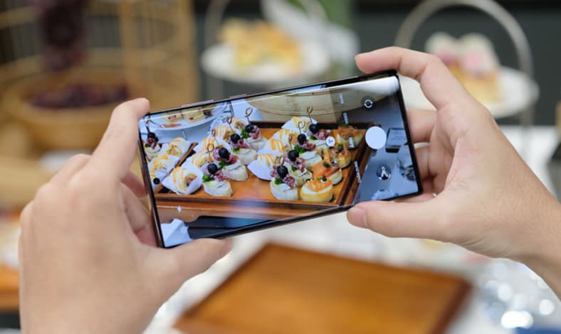 fitur food mode kamera samsung galaxy s22 ultra 5g