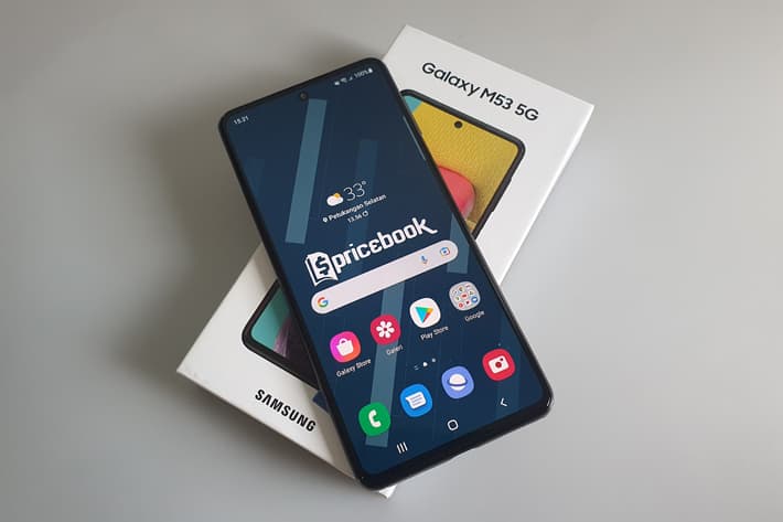 harga galaxy m53 5G