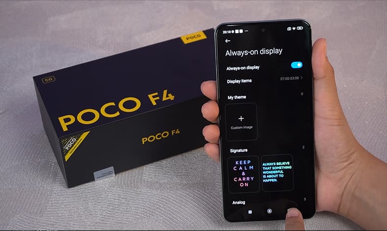 Review Poco F4