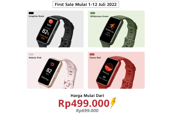 Mulai Hari Ini, Flash Sale Huawei Band 7 Diskon Rp 200.000