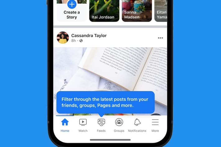 fitur feeds baru facebook