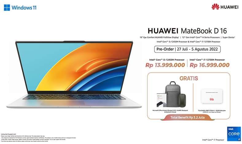 Huawei MateBook D16