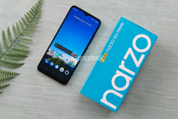 Review realme narzo 50i Prime: Hp Sejutaan dengan Desain Menawan