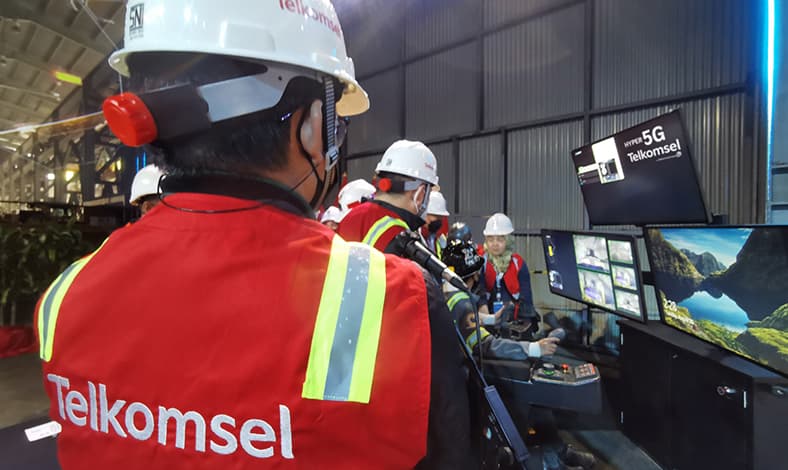Telkomsel 5G Underground Smart-Mining