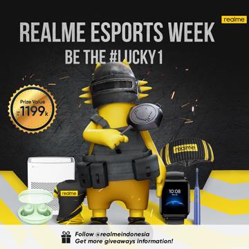 realme Esports Week Tawarkan Lucky Draw Menarik