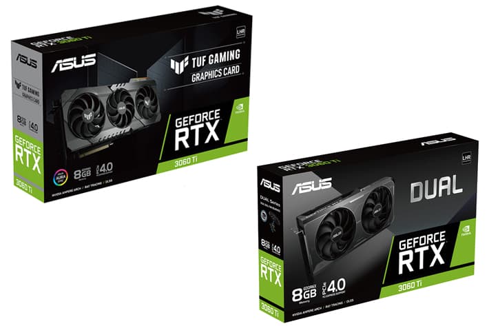 ASUS Ungkap TUF Gaming dan Dual GeForce RTX 3060 Ti Terbaru