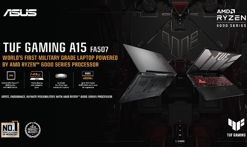 Review ASUS TUF GAMING A15 FA507