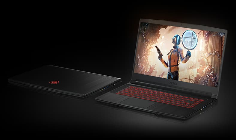 Laptop MSI dengan NVIDIA GeForce RTX 40