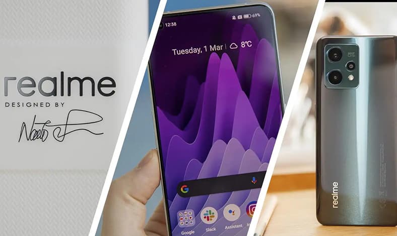 Hp realme 4 jutaan