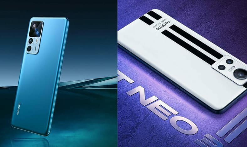 Xiaomi 12T vs realme GT Neo 3, Perang Layar 120Hz Baterai 5000 mAh