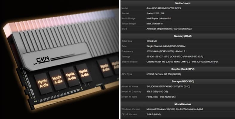 Colorful Luncurkan Memori DDR5 CVN ICICLE Untuk Para Overclockers-1