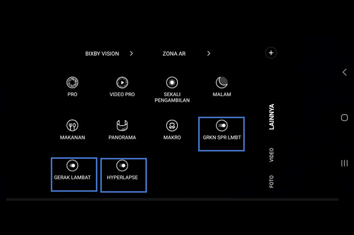 Cara Membuat Video Cinematic di Galaxy A34 5G