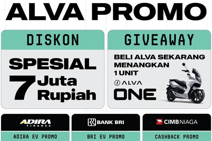 Daftar Promo Motor Listrik ALVA di GIIAS 2023-0